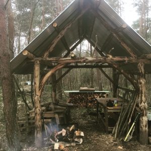 Small workshop hut